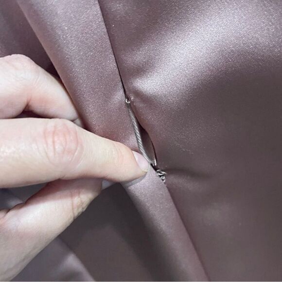 Sorella Vita Rosewater Blush Pink Style 9206 Maxi Dress Sz 14 - Picture 10 of 11